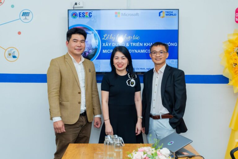 ESEC Group Há»£p TÃ¡c CÃ¹ng Techworld Solutions Vietnam Triá»ƒn Khai Há»‡ Thá»‘ng ERP Microsoft Dynamics 365â€‹